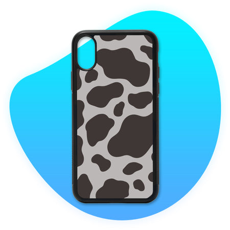 Coque camouflage vache Gris - Coque de téléphone TropiCase