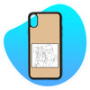 Coque Dessin Line Art personnalisée beige - Coque personnalisée TropiCase